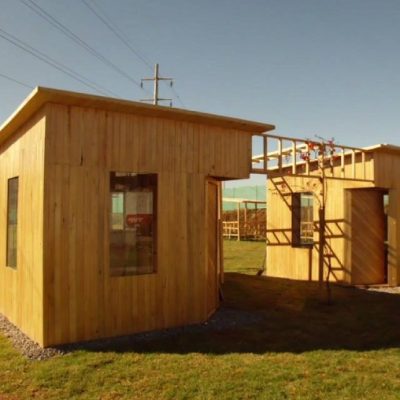 oficina prefabricada de madera en lima